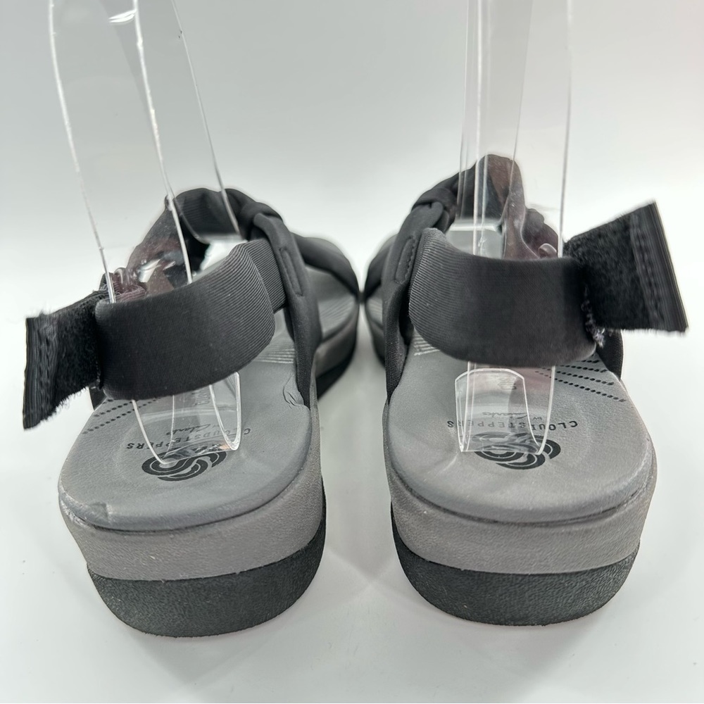 Clarks cloudsteppers Arla Meg sandals black comfort walking - Picture 5 of 14